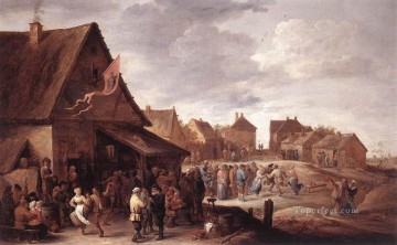  fiesta Pintura - Fiesta del Pueblo David Teniers el Joven